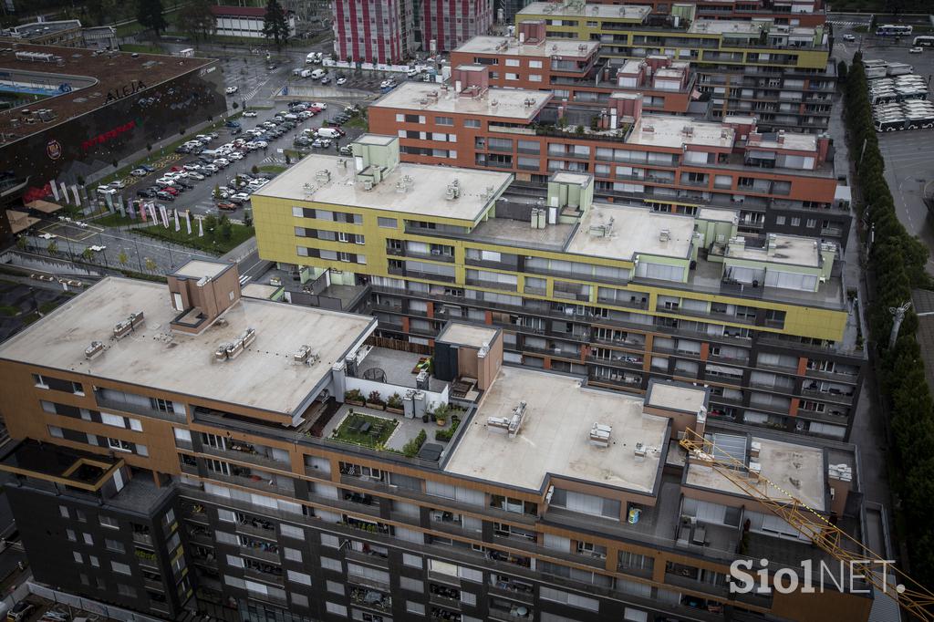 Ogled in predstavitev najvišje stanovanjske stolpnice v Sloveniji. Spektra celovški dvori aleja ljubljanski grad stanovanje stanovanja šiška