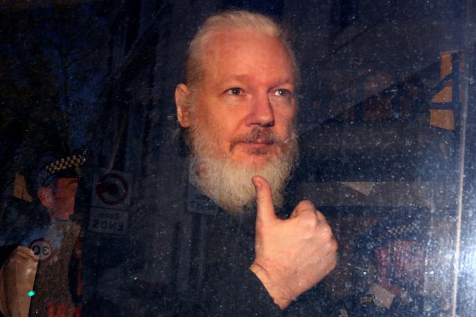 Julian Assange | Julian Assange je trenutno v zaporu v Londonu. | Foto Reuters