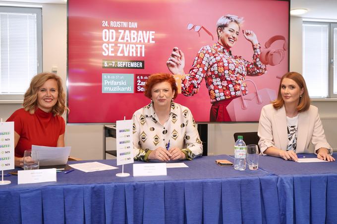 Moderatorka Anita Mlakar, center menedžerka Simona Mandl in vodja marketinga Vanja Bele Kovačič. | Foto: Bojan Mihalič / Europark d.o.o.