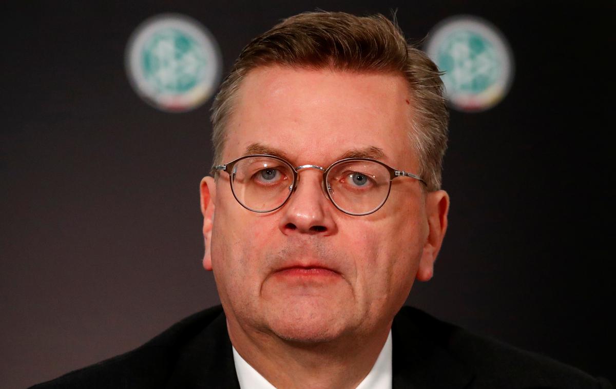 Reinhard Grindel | Reinhard Grindel ni več prvi mož nemškega nogometa. | Foto Reuters