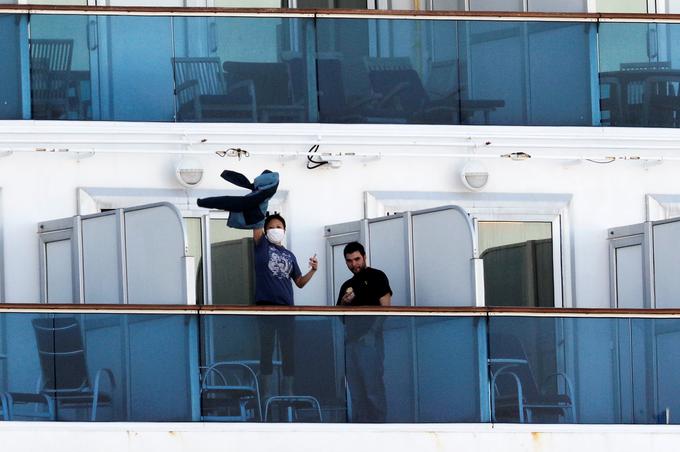 Križarka Diamond Princess. | Foto: Reuters