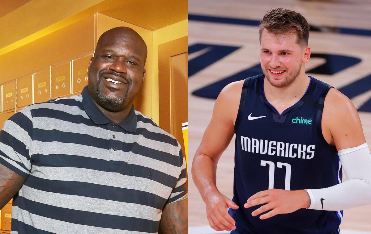 Shaq in Dončić | Foto Getty Images