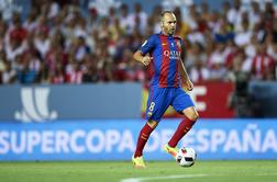 Andres Iniesta dva tedna brez nogometa