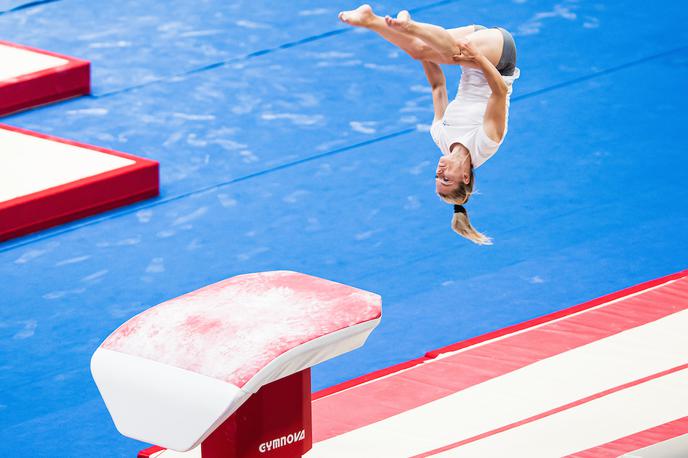 Teja Belak | Teja Belak: Na svetovno prvenstvo se odpravljam bolj sproščeno in upam, da mi bo uspelo prikazati dva lepa skoka. | Foto Grega Valančič/Sportida