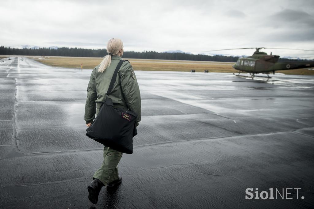 Romana Begović vojaška pilotka