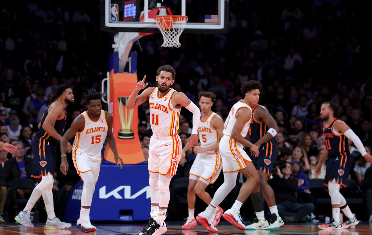 Trae Young | Trae Young in soigralci so prekrižali načrte New Yorku. | Foto Reuters