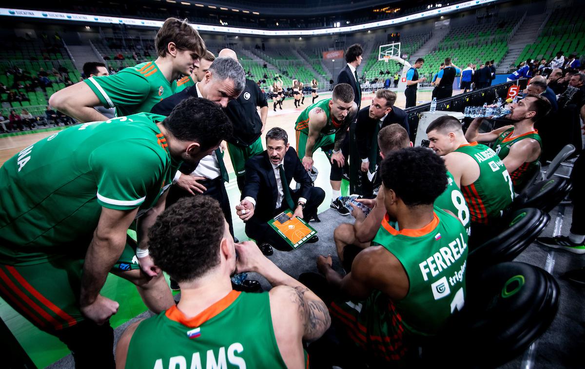 EuroCup: Cedevita Olimpija - Brescia | Cedevita Olimpija je tesno izgubila proti Brescii. | Foto Vid Ponikvar