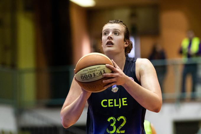 Chatrice Marie White je najkoristnejša igralka finala. | Foto: Blaž Weindorfer/Sportida