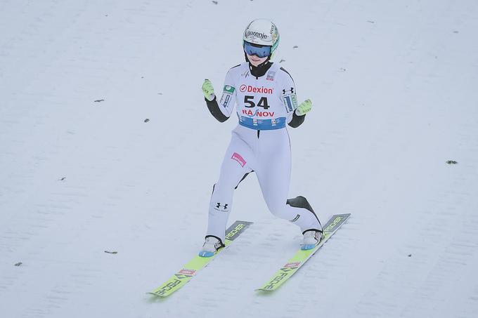 Nika Križnar je v današnjo tekmo vstopila kot najboljša v skupnem seštevku svetovnega pokala. | Foto: Sportida