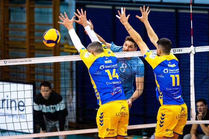 Calcit Volley Guaguas Las Palmas pokal CEV | Kamničani so tudi na povratni tekmi priznali premoč španskim prvakom in ostali brez napredovanja. | Foto Matic Klanšek Velej/Sportida