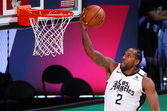 Kawhi Leonard je bil prvak s Torontom in SA Spurs. Zdaj želi na vrh še z LA Clippers. | Foto: Getty Images