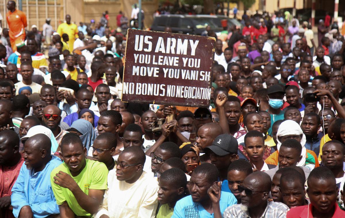 Niger | Poteza ruske vojske postavlja ameriške in ruske enote v tesno bližino v času, ko je vojaška in diplomatska tekmovalnost držav vse bolj ostra zaradi konflikta v Ukrajini. | Foto Reuters