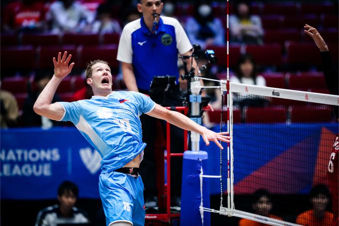 Rok Možič se je podpisal pod 17 točk. | Foto: Volleyballworld