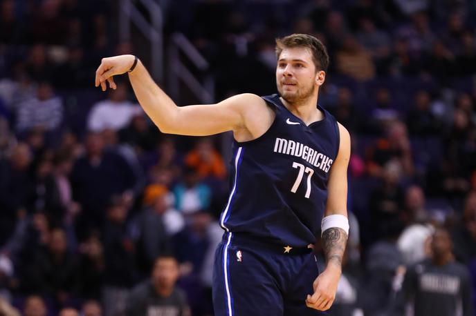 Luka Dončić | Luka Dončić je v noči na soboto v dresu Dallasa znova blestel. | Foto Reuters