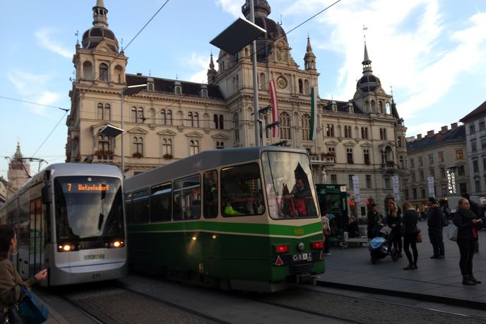 Graz, mestni prevoz, tramvaj | Foto Srdjan Cvjetović