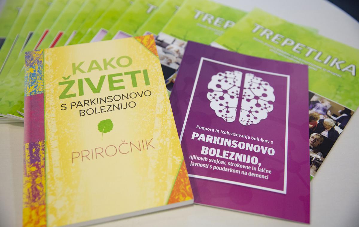 Novinarska konferenca pred svetovnim dnevom Parkinsonove bolezni. | Znanje in optimizem sta v največjo pomoč bolnikom s Parkinsonovo boleznijo in njihovim svojcem. | Foto Bojan Puhek