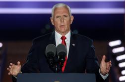 Pence posvaril Američane, da v Bidnovi Ameriki ne bodo varni