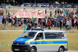 G7, protestniki, München