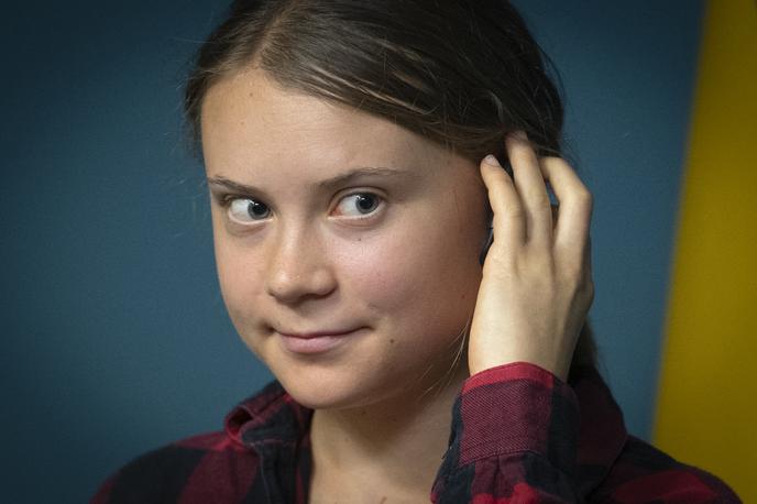 Greta Thunberg | Vodja kampanje britanskega Greenpeacea Maja Darlington je opozorila, da aktivistom sodijo, ker so mirno protestirali, medtem ko so direktorji naftnih podjetij "proslavljali milijarde, ki so jih zaslužili s prodajo fosilnih goriv, ki uničujejo podnebje".  | Foto Guliverimage