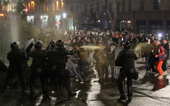 Gruzija, protesti | Foto: Reuters