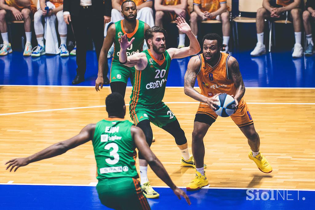 Helios Suns : Cedevita Olimpija, tretja tekma liga Nova KBM