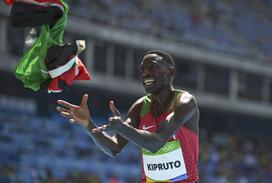 OI finale 3000 m zapreke Conseslus Kipruto Evan Jager Ezekiel Kemboi