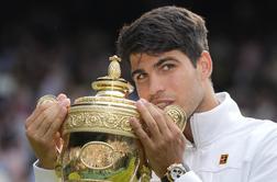 Carlos Alcaraz zmagovalec Wimbledona, Đoković brez možnosti #video