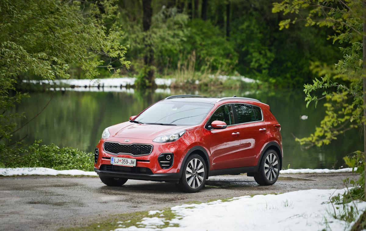 Kia sportage AWD - fotogalerija testnega vozila | Foto Ciril Komotar