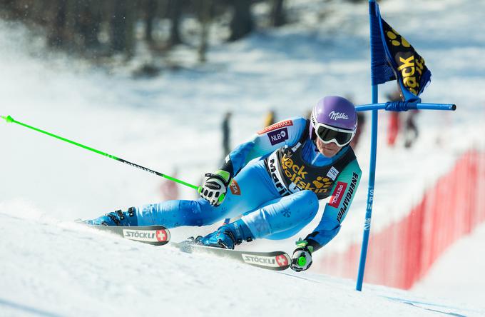 Tina Maze bo očitno vendarle vknjižila 401. in obenem zadnji nastop v svetovnem pokalu. | Foto: Sportida