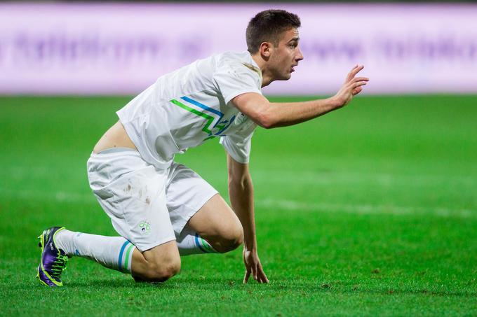 Po nastopih v dresu mlade slovenske reprezentance je zbolel. | Foto: Vid Ponikvar