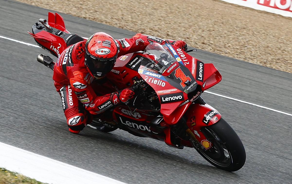 Francesco Bagnaia |  Francesco Bagnaia (Ducati) je zmagovalec dirke svetovnega prvenstva v motociklizmu razreda motoGP v španskem Jerezu. | Foto Guliverimage