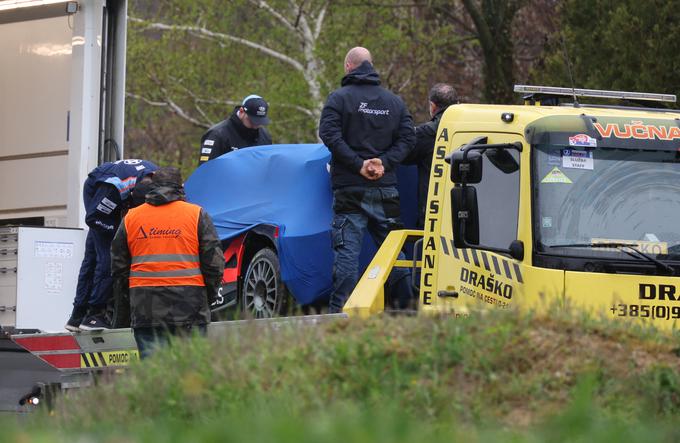 Prizorišče včerajšnje tragične nesreče na Hrvaškem. | Foto: Reuters