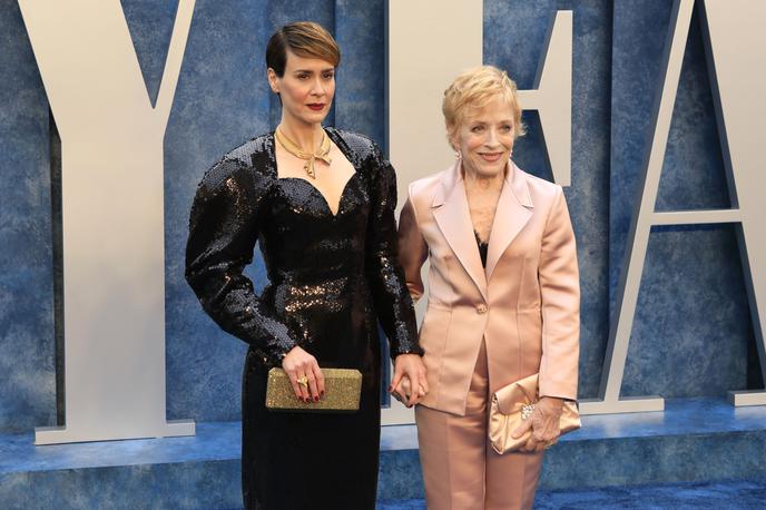 Holland Taylor in Sarah Paulson | Njuna velika starostna razlika v zvezi je sprva burila duhove. | Foto Guliverimage