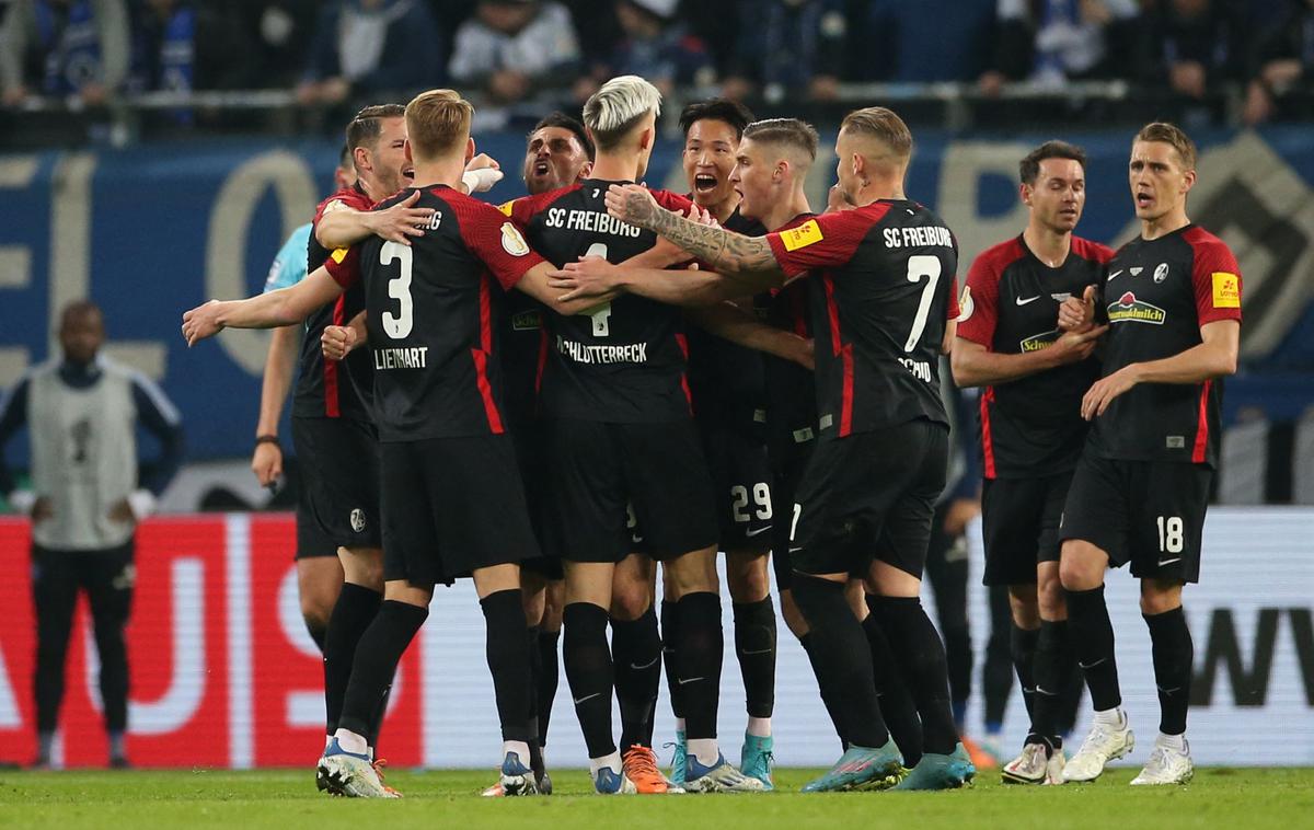 Freiburg | Freiburg se bo v finalu pokala pomeril z Leipzigom Kevina Kampla. | Foto Reuters