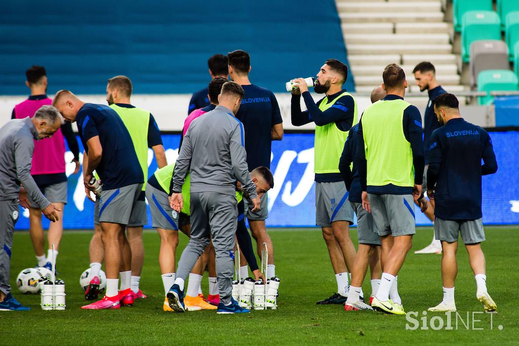 trening slovenske nogometne reprezentance