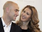 Andre Agassi in Steffi Graf