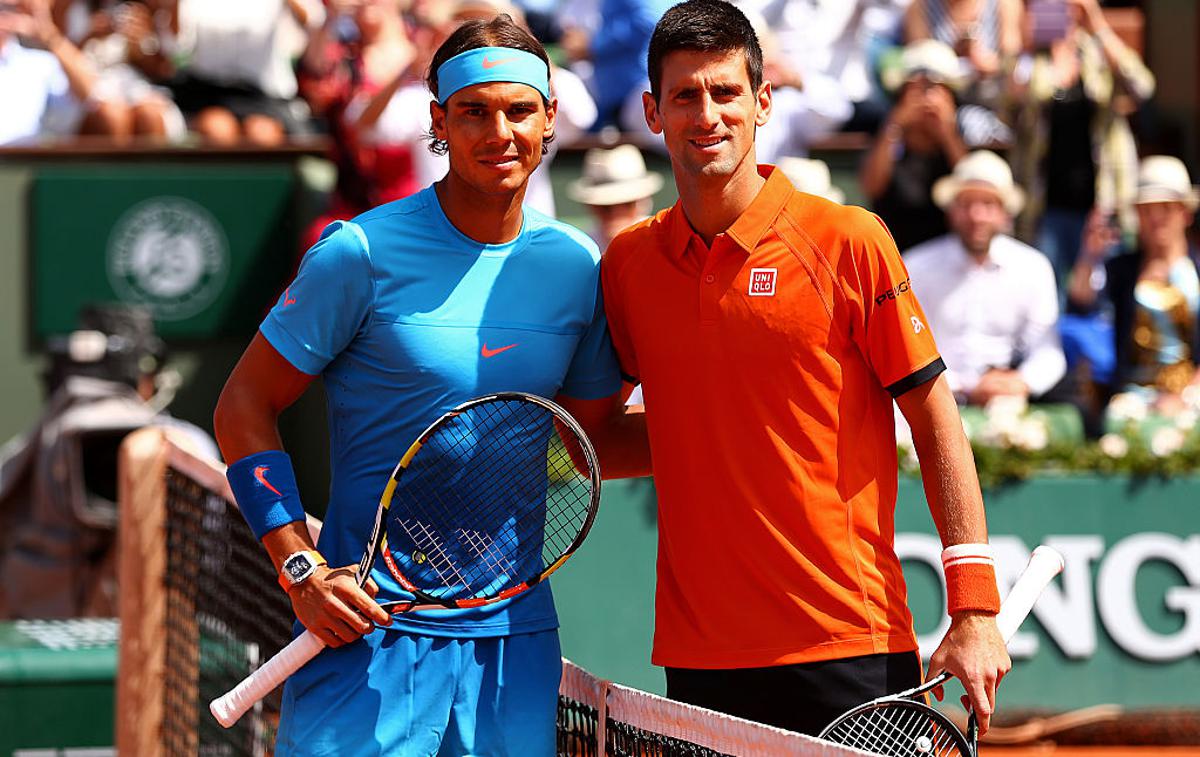 Novak Đoković, Rafael Nadal | Novak Đoković in Rafael Nadal sta se v zadnjih desetih letih ob koncu sezone kar devetkrat znašla na prvem mestu. Se sprašujte, zakaj ni Federerja? | Foto Gulliver/Getty Images