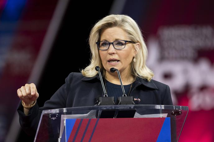 Liz Cheney | V republikanski stranki je Donaldu Trumpu zadnje čase največji trn v peti kongresnica Liz Cheney. | Foto Guliverimage