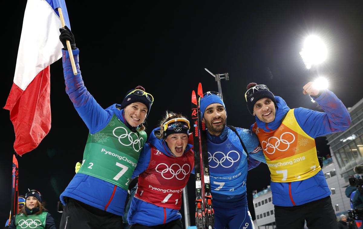 Francija Biatlon Mešane Štafete | Foto Reuters