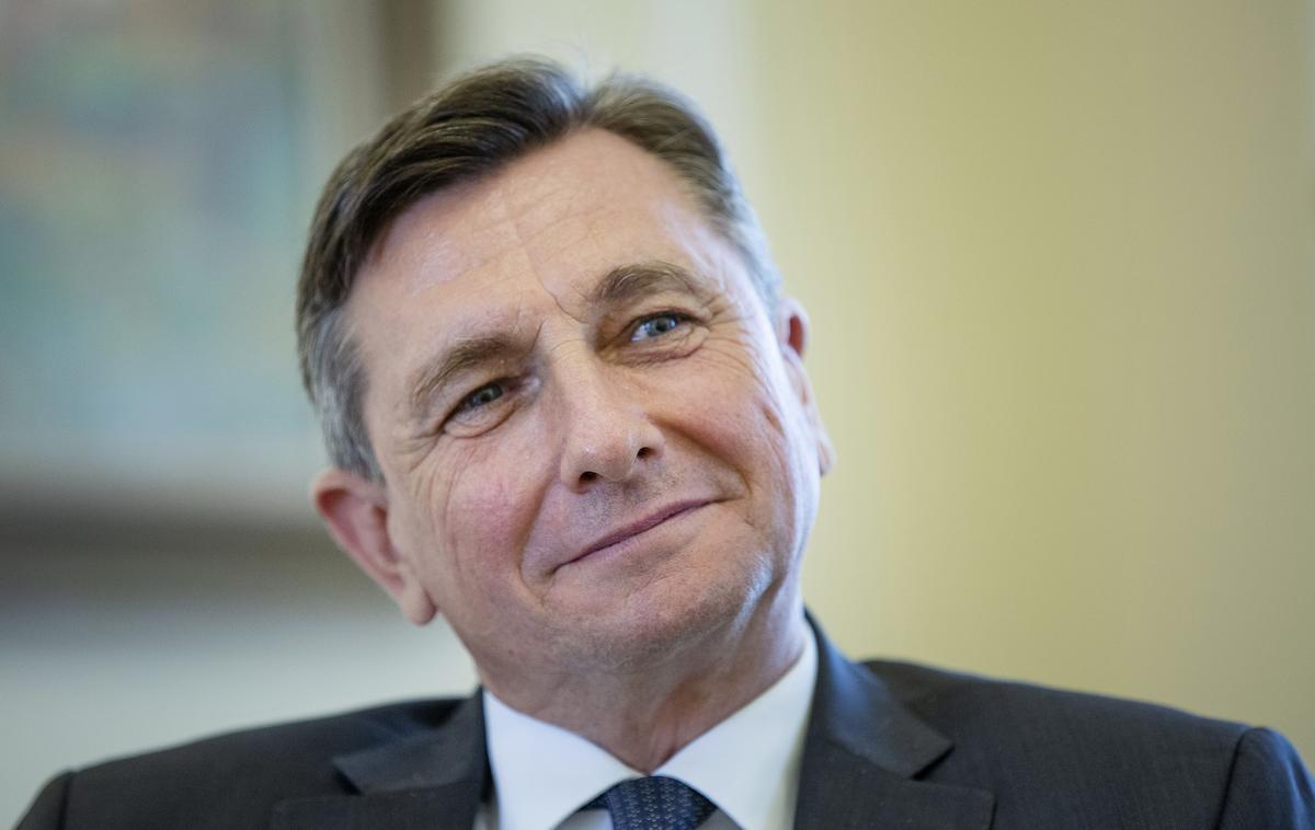 Borut Pahor | Pahor je znan po tem, da rad obišče športne dogodke in podpira slovenske športne uspehe. | Foto Ana Kovač