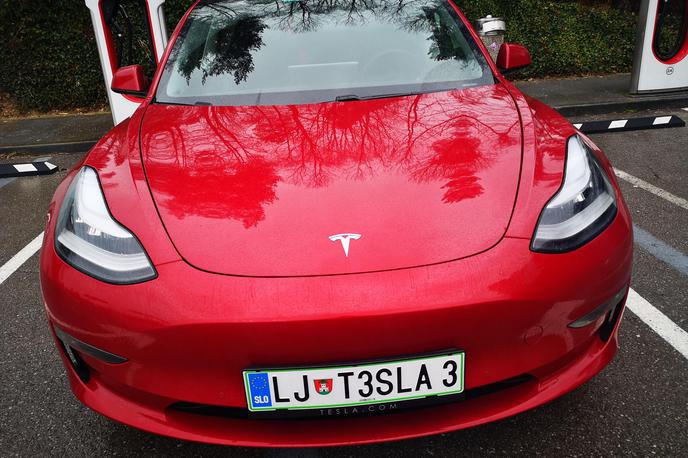 Tesla model 3 | Foto Gregor Pavšič