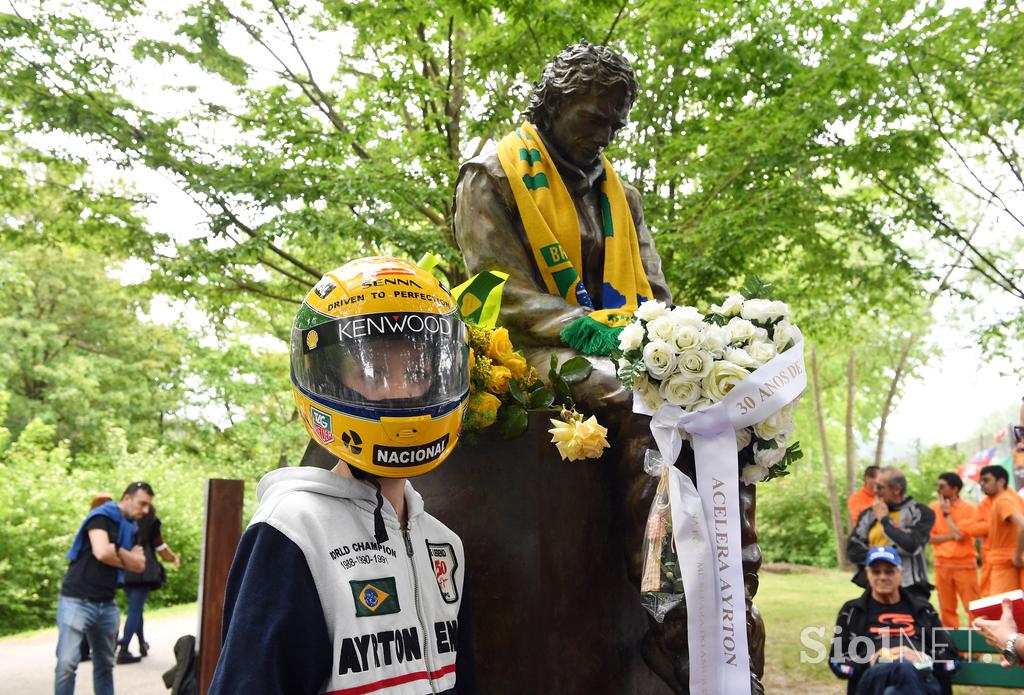 Ayrton Senna 30 let Imola