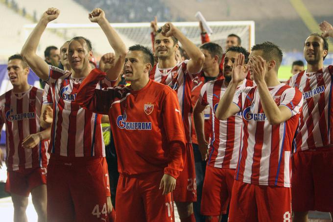 Ko je slovenski branilec zapustil Qabalo, je sklenil dogovor s Crveno zvezdo in ji pomagal do naslova srbskega prvaka. | Foto: Sportida