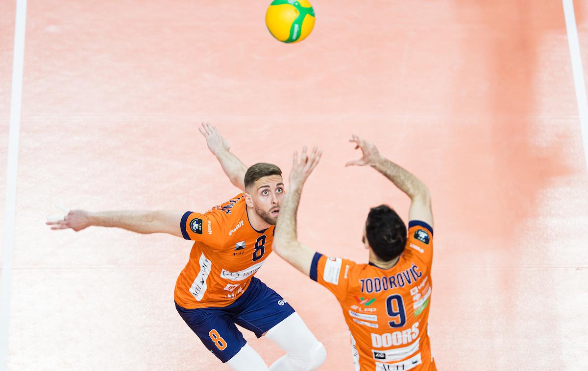 Odbojkarska liga prvakov: ACH Volley - Ziraat Bank | ACH Volley je brez nekaterih nosilcev igre zmagal pri Fužinarju. | Foto Grega Valančič/Sportida