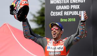 Dovizioso zmagovalec v Brnu