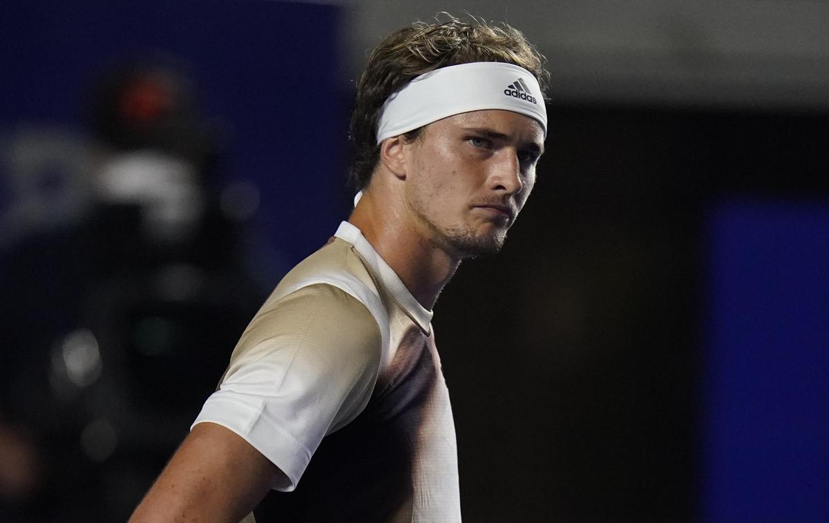 Aleksander Zverev | Združenje ATP za zdaj ne bo sprejelo nobenih disciplinskih ukrepov zoper Alexandra Zvereva. | Foto Guliverimage