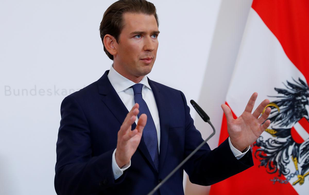 Sebastian Kurz | Najverjetnejša zmaga na evropskih volitvah je za konservativno stranko kanclerja Sebastiana Kurza obliž na rano po razpadu koalicije s svobodnjaki (FPÖ) zaradi domače politične afere. | Foto Reuters