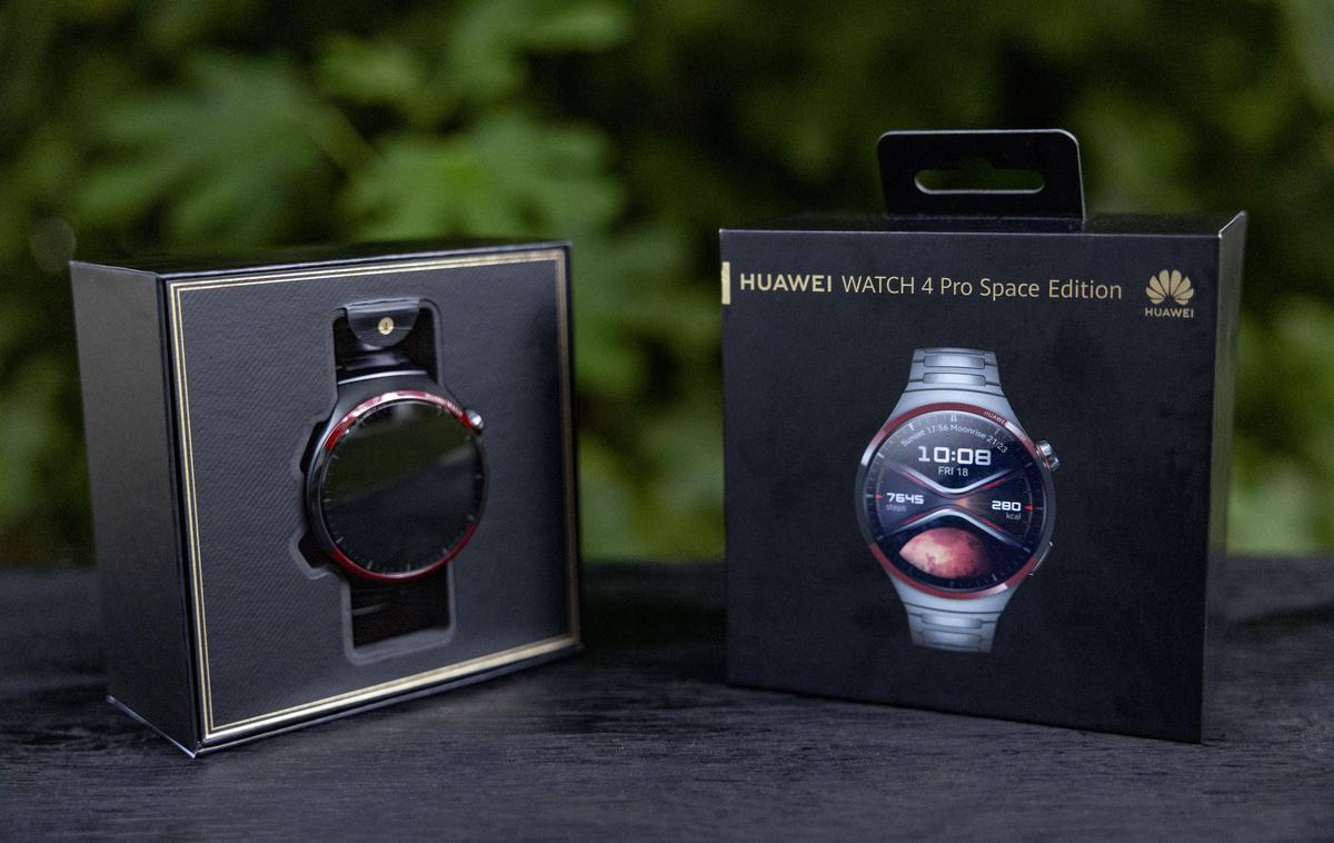 HUAWEI WATCH 4 Pro Space Edition | Pametno uro Huawei Watch 4 Pro Space Edition so našemu trgu uradno predstavili v prvi polovici maja v Dubaju. | Foto Ana Kovač