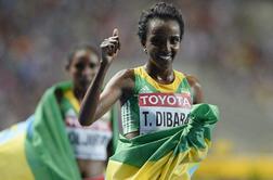 Dibaba za devet sekund zgrešila svetovni rekord