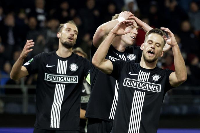 Sturm Graz, Jon Gorenc Stankovič, Tomi Horvat | Slovenska legionarja Jon Gorenc Stanković in Tomi Horvat sta s Sturmom doživela boleč poraz proti Lillu. | Foto Reuters